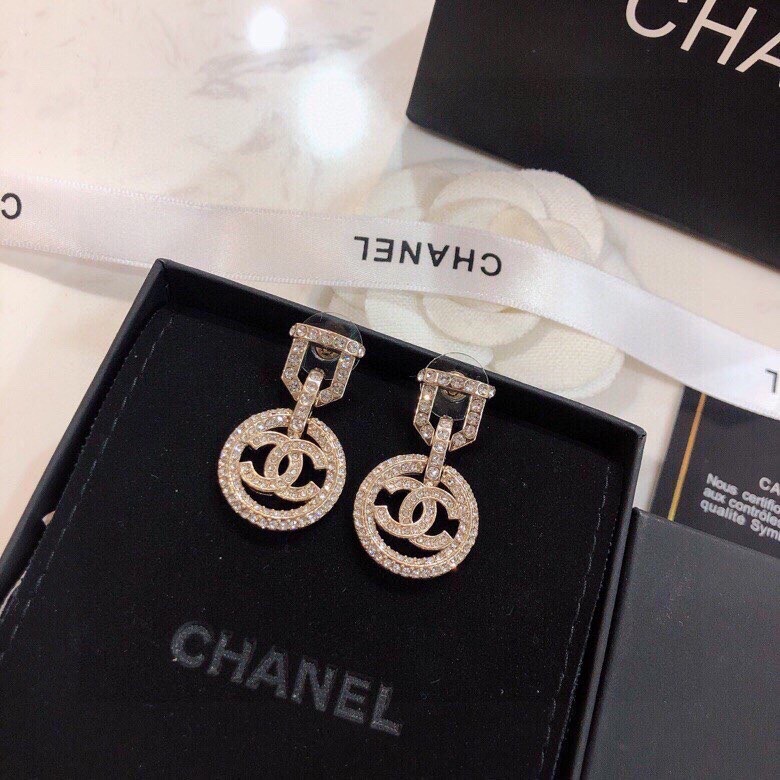 Ch*el earrings